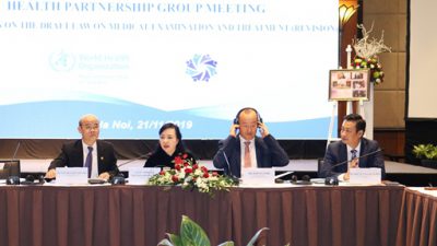 Bộ Y tế họp Nhóm đối tác y tế với chủ đề Tham vấn Dự thảo Luật Khám bệnh,chữa bệnh (sửa đổi)